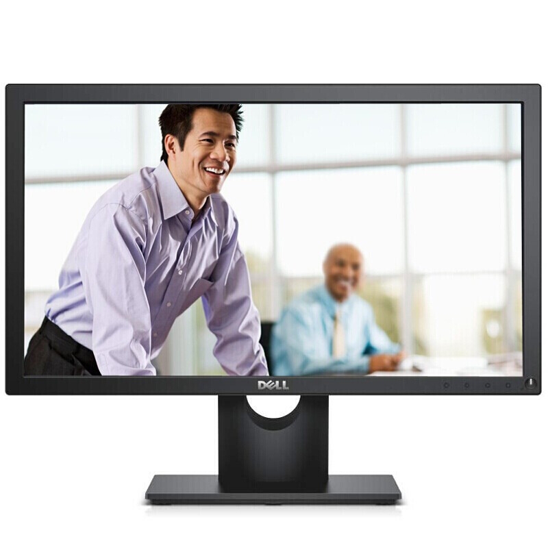 戴尔（DELL）18.5英寸显示器TN屏 个人家庭商务显示屏幕 台式电脑显示器 E2016HV